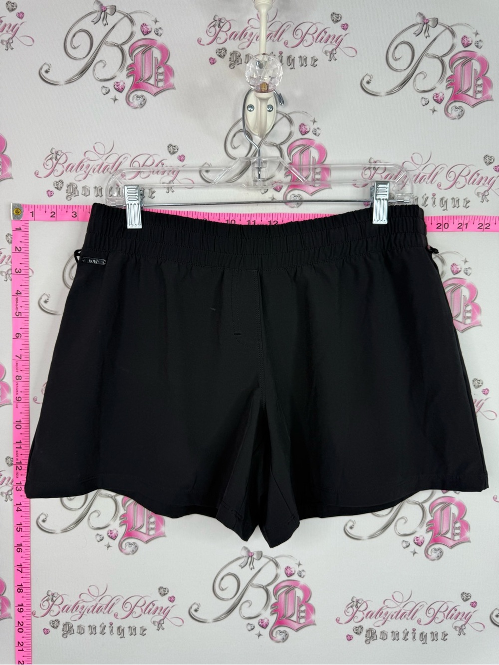 Lole shorts charm decal Black Women's Athletic Shorts